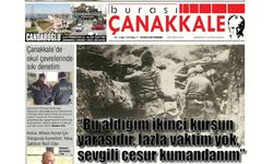 Burası Çanakkale Gazetesi 8 Mayıs Perşembe
