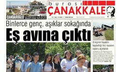 Burası Çanakkale Gazetesi 13 Mayıs Salı