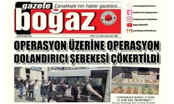 Çanakkale Boğaz Gazetesi 13 Mayıs Salı
