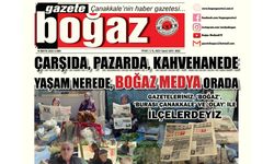 Çanakkale Boğaz Gazetesi 16 Mayıs Cuma