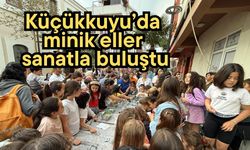 Küçükkuyu’da minik eller sanatla buluştu