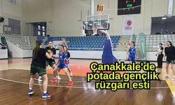 Çanakkale'de potada gençlik rüzgarı esti