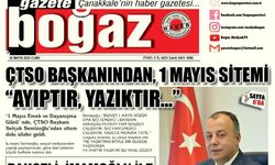 Çanakkale Boğaz Gazetesi 2 Mayıs Cuma