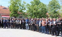 Yenice'de dua sırasında eller bu sefer yere çevrildi (Video)
