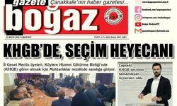 Çanakkale Boğaz Gazetesi 3 Mayıs Cumartesi