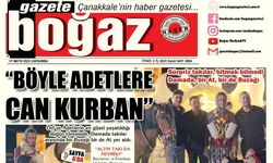 Çanakkale Boğaz Gazetesi 7 Mayıs Çarşamba