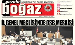 Çanakkale Boğaz Gazetesi 8 Mayıs Perşembe