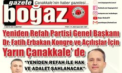 Çanakkale Boğaz Gazetesi 10 Mayıs Cumartesi