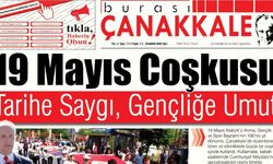 Burası Çanakkale Gazetesi 20 Mayıs Salı