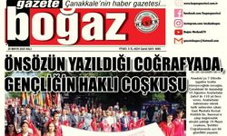 Çanakkale Boğaz Gazetesi 20 Mayıs Salı
