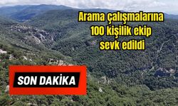 Çanakkale'deki arama çalışmalarına 100 kişilik ekip sevk edildi