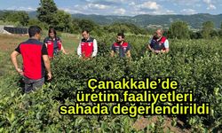 Çanakkale’de üretim faaliyetleri sahada değerlendirildi
