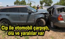 Cip ile otomobil çarpıştı, ölü ve yaralılar var