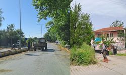 Kalkım beldesinde çevre düzenleme çalışmaları yapılıyor