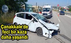 Çanakkale'de feci bir kaza daha yaşandı