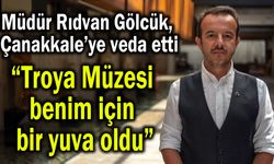 Müdür Rıdvan Gölcük’ten veda mesajı