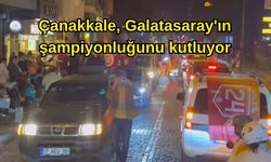 Çanakkale, Galatasaray'ın şampiyonluğunu kutluyor