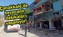 Çanakkale’de heyecanlı dakikalar yaşanıyor (Video)