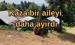Kaza bir aileyi daha ayırdı