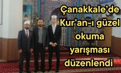 Çanakkale’de Kur'an-ı güzel okuma yarışması düzenlendi