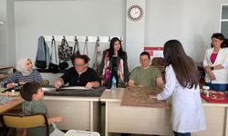 Çanakkale’de el emeği göz nuru çalışmalar incelendi