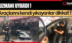 Araçlarını kendi yıkayanlar dikkat! (Video)