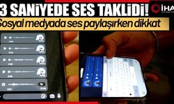 Sosyal medyada sesli mesaj paylaşırken dikkat! (Video)