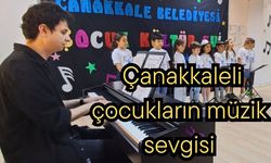 Çanakkaleli çocukların müzik sevgisi