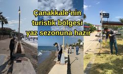 Çanakkale’nin turistik bölgesi yaz sezonuna hazır