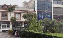 Sağanak, dolu ve fırtına aynı anda etkili oldu