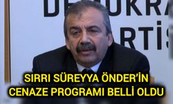 Sırrı Süreyya Önder’in cenaze programı belli oldu