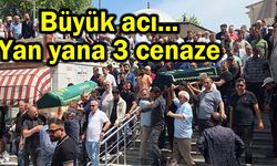 Büyük acı... Yan yana 3 cenaze