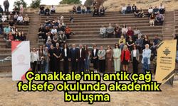 Çanakkale’nin antik çağ felsefe okulunda akademik buluşma
