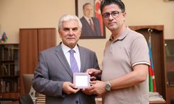 Rektör Erenoğlu Bakü ziyaretinde temaslarda bulundu