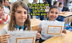 Çanakkale’de 81 bin 19 öğrenci karne aldı