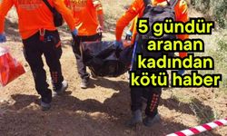 5 gündür aranan kadından kötü haber