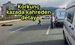 Korkunç kazada kahreden detay