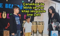 Çanakkale’de minik okurlar kitap sevgisiyle öne çıktı