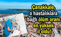 Çanakkale, o hastalıklara bağlı ölüm oranı en yüksek il oldu!