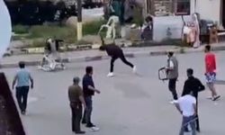 Korna kavgası meydan savaşına dönüştü (Video)