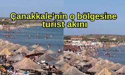 Çanakkale’nin o bölgesine turist akını