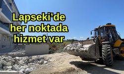 Lapseki’de her noktada hizmet var