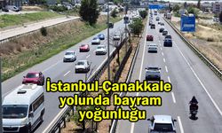 İstanbul-Çanakkale yolunda bayram yoğunluğu