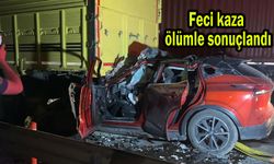 Feci kaza ölümle sonuçlandı (Video)
