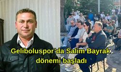 Geliboluspor’da Salim Bayrak dönemi başladı