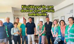 Küçükkuyu’da can dostlar için gönüllü seferberlik