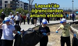 Lapseki’de öğrencilerden anlamlı etkinlik