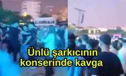 Ünlü şarkıcının konserinde kavga (Video)