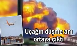 Yolcu uçağının düşme anı ortaya çıktı (Tıkla izle)