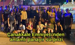 Çanakkale Emniyeti’nden anlamlı panayır sürprizi